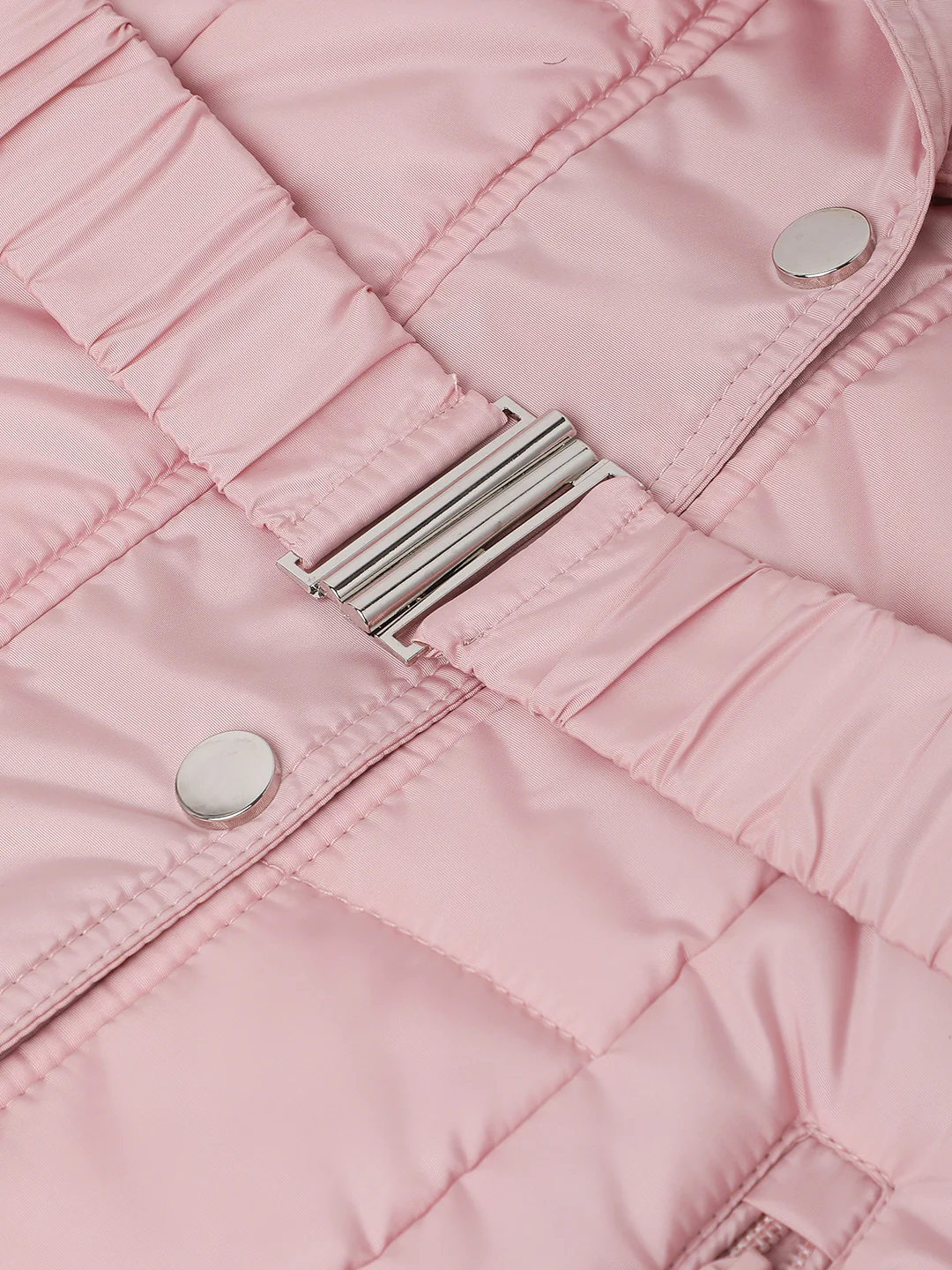 Elle Girls Solid Full Sleeves Stand Collar Jacket - Image 4