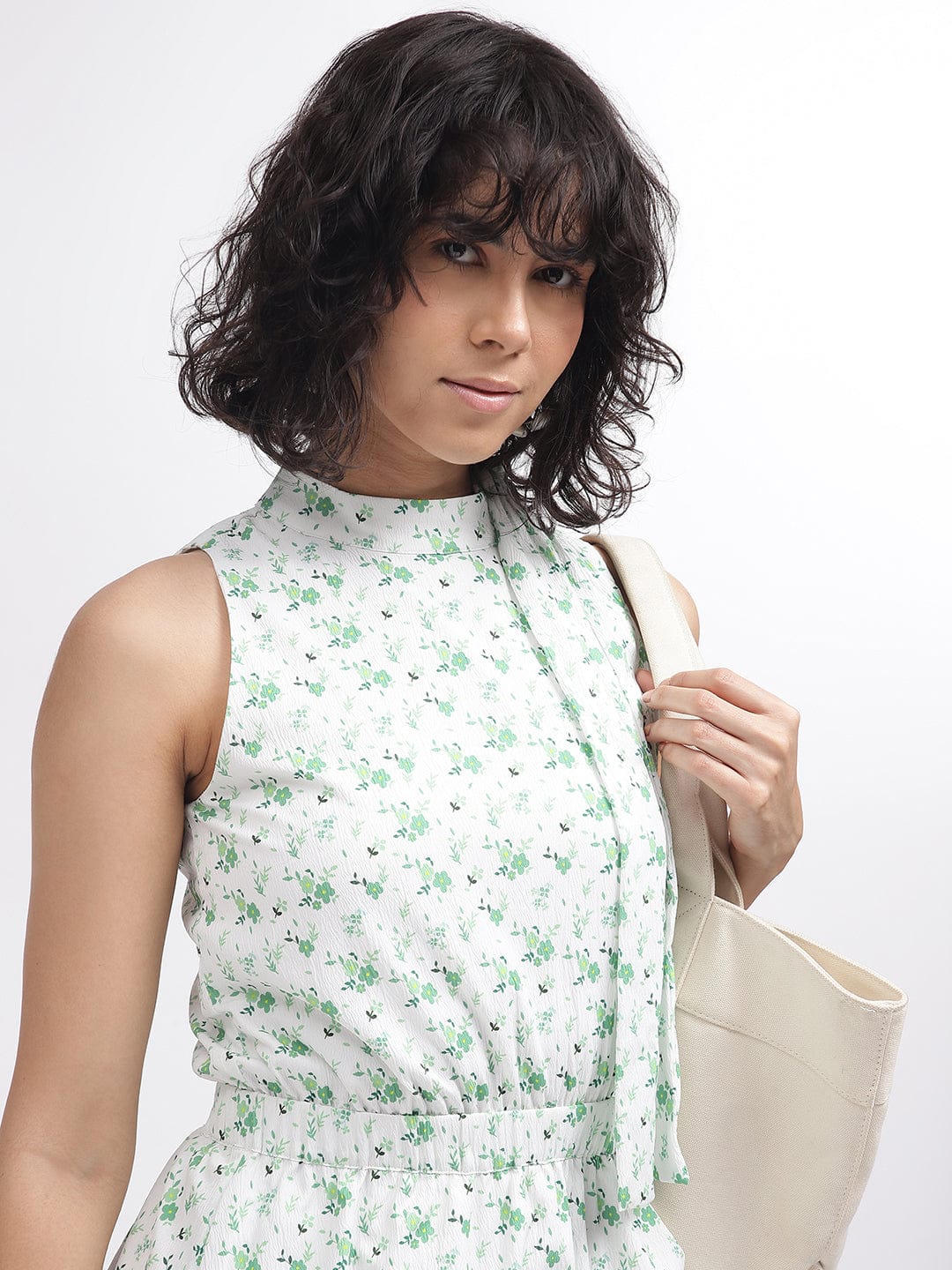 Elle Women Cream Dress - Image 6