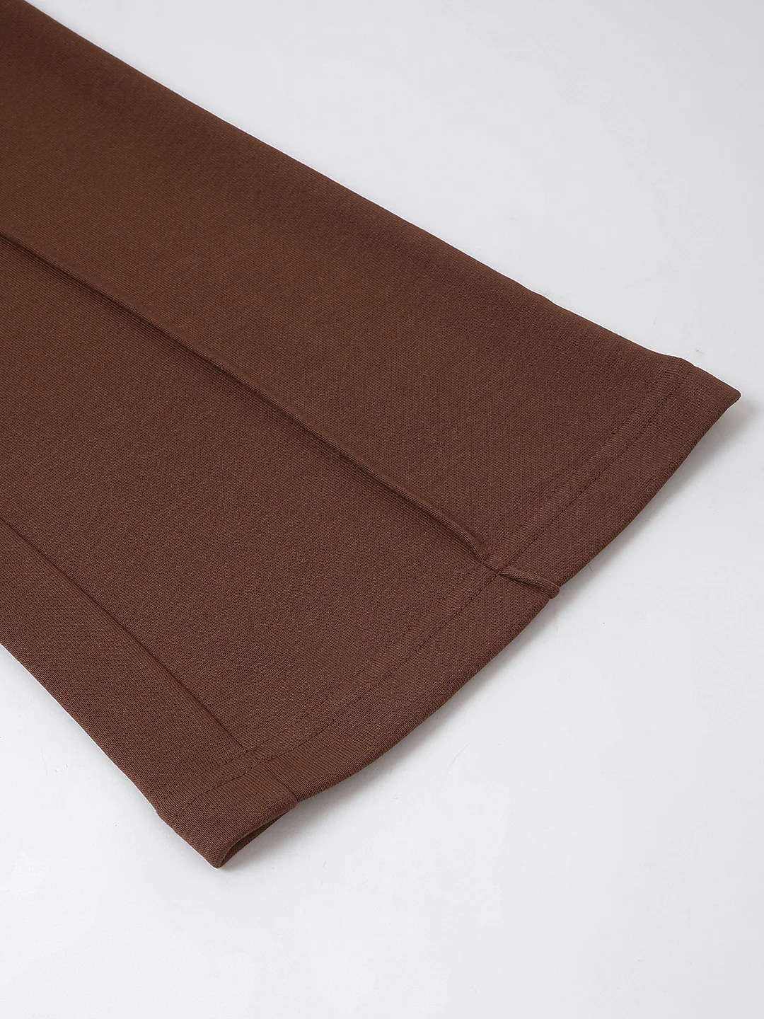 Elle Women Brown Solid Relaxed Fit Sweatpant - Image 7