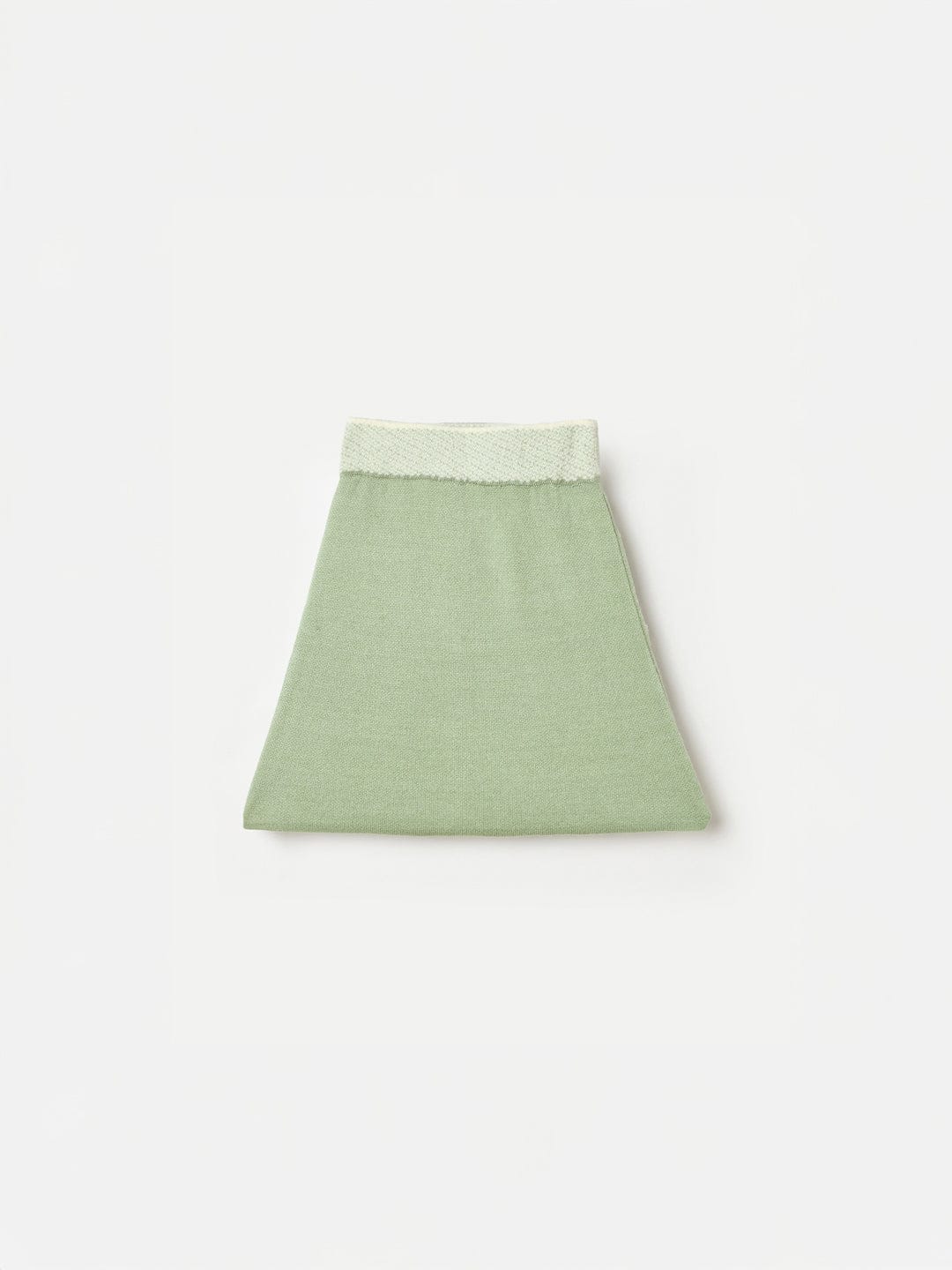 ELLE Girls Green Embroidered Skirt - Image 2