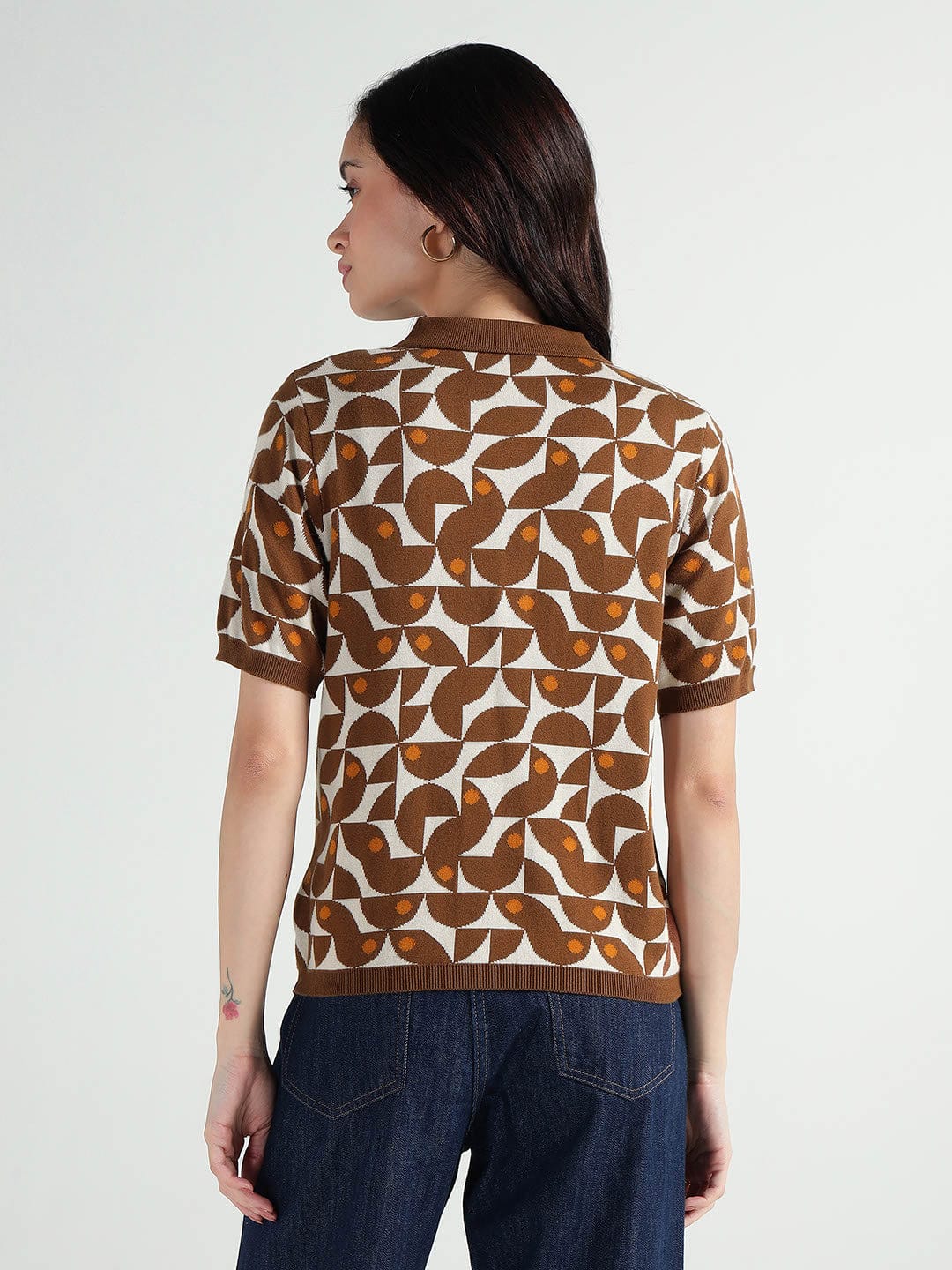 Elle Women Multi Polo Tshirt - Image 3
