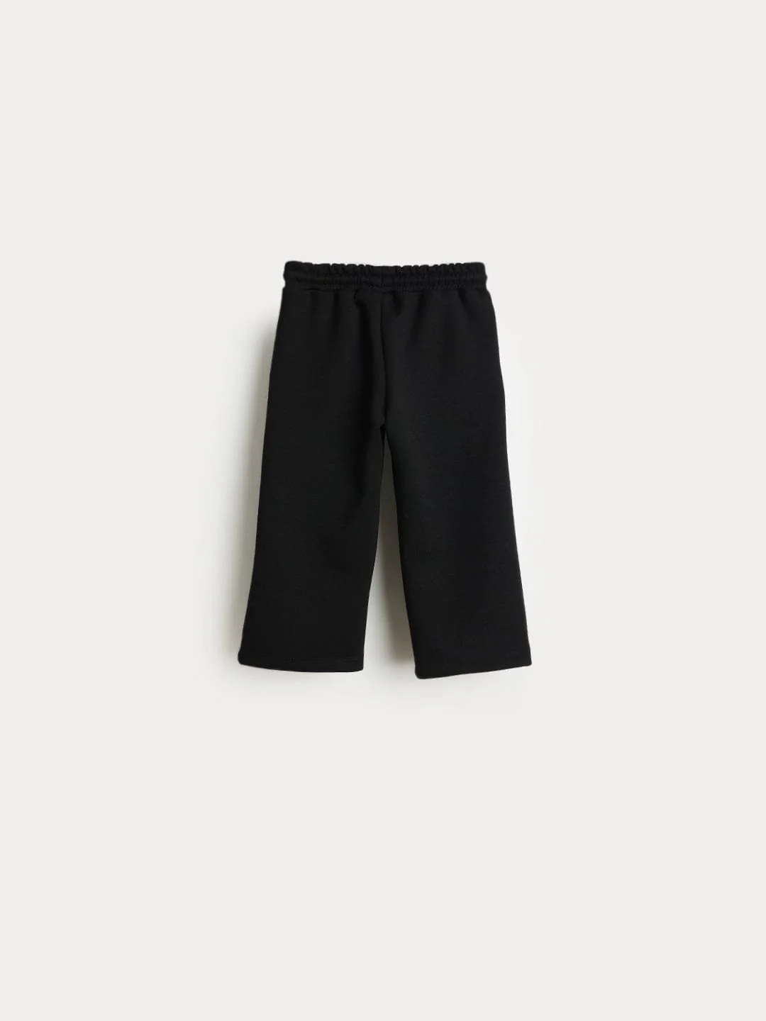Elle Girls Regular Fit Black Solid Sweatpant - Image 2