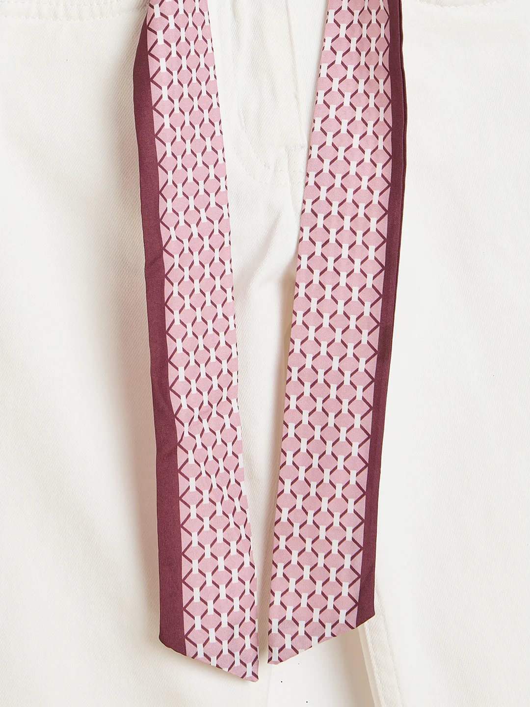 Elle Girls White Solid Stretchable Straight Fit Jeans - Image 6