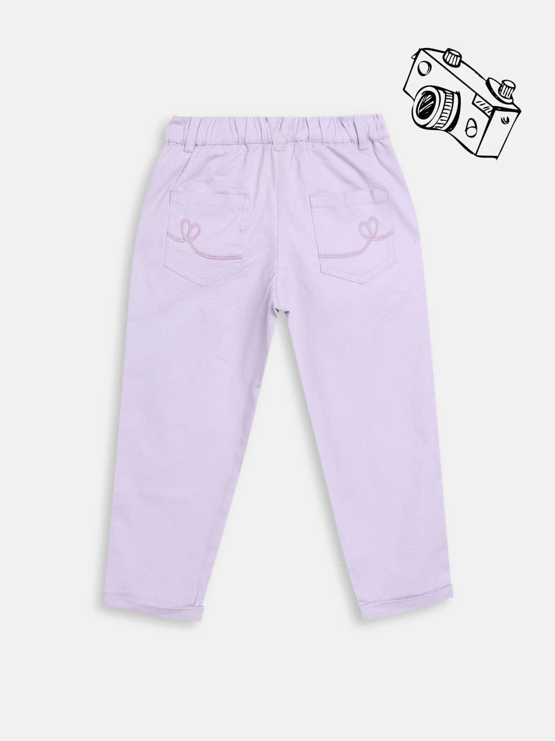 Elle Kids Regular Fit Trouser - Image 2