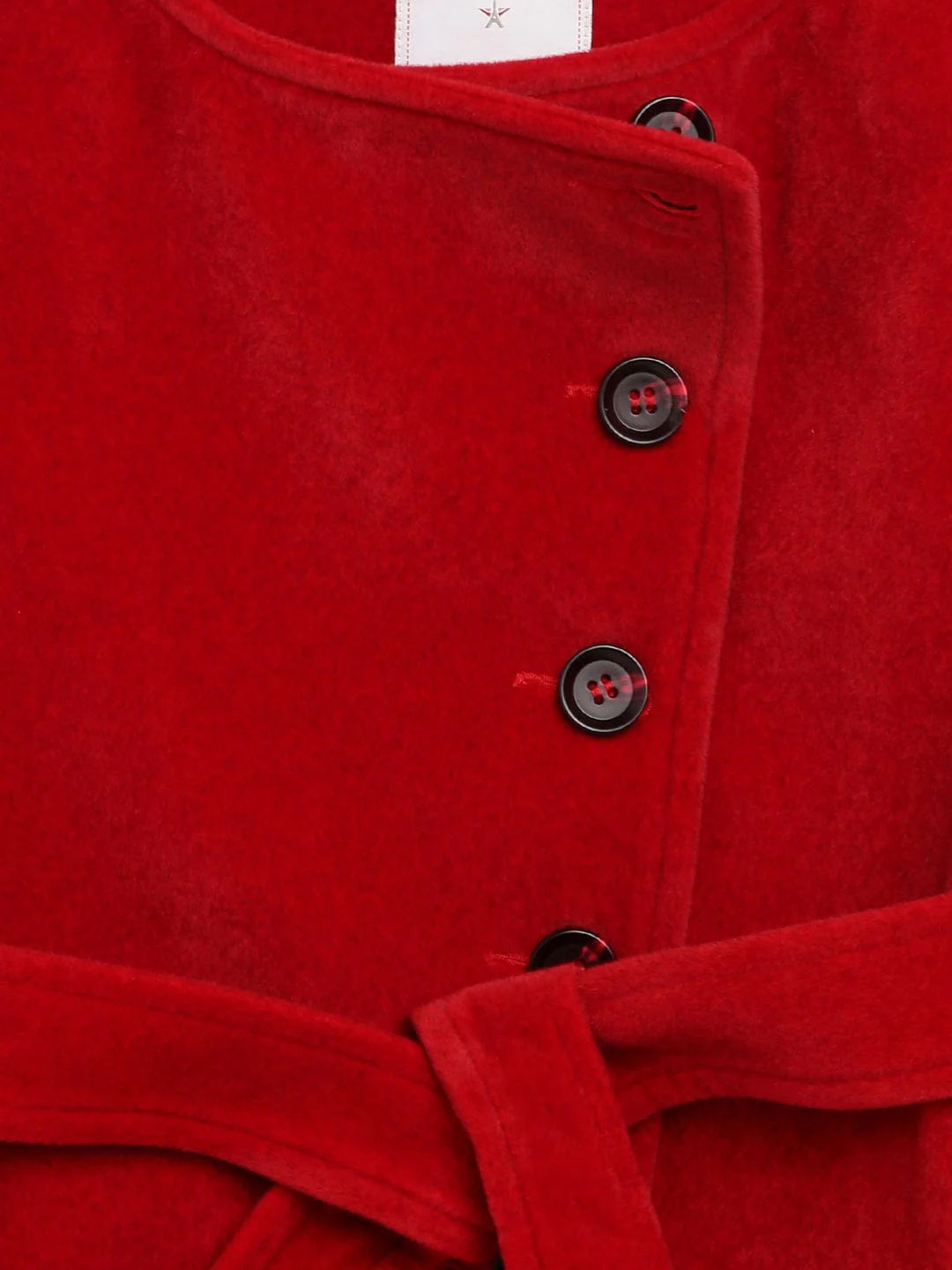 Elle Kids Round Neck Overcoat - Image 3