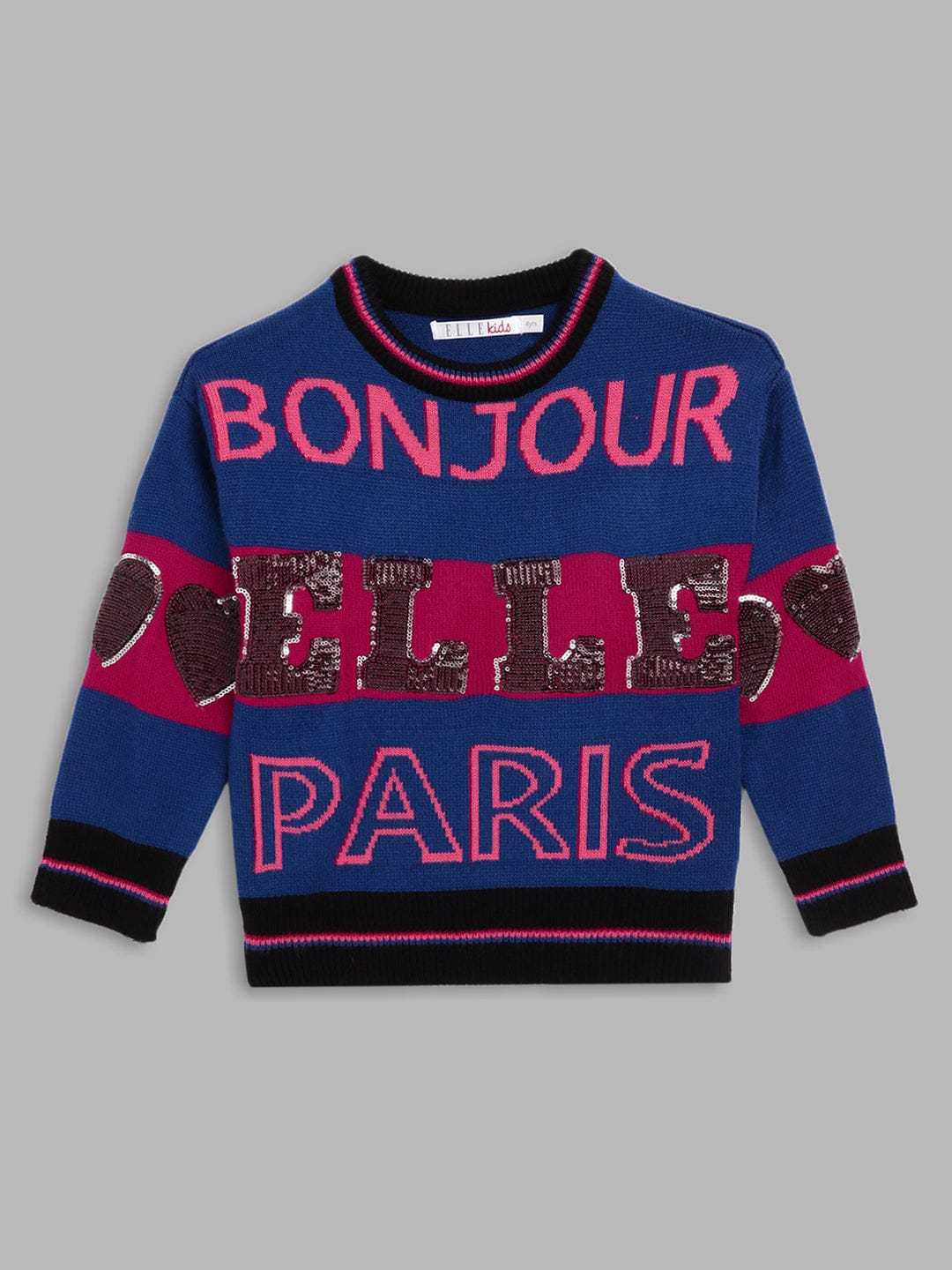 Elle Kids Round Neck Sweater