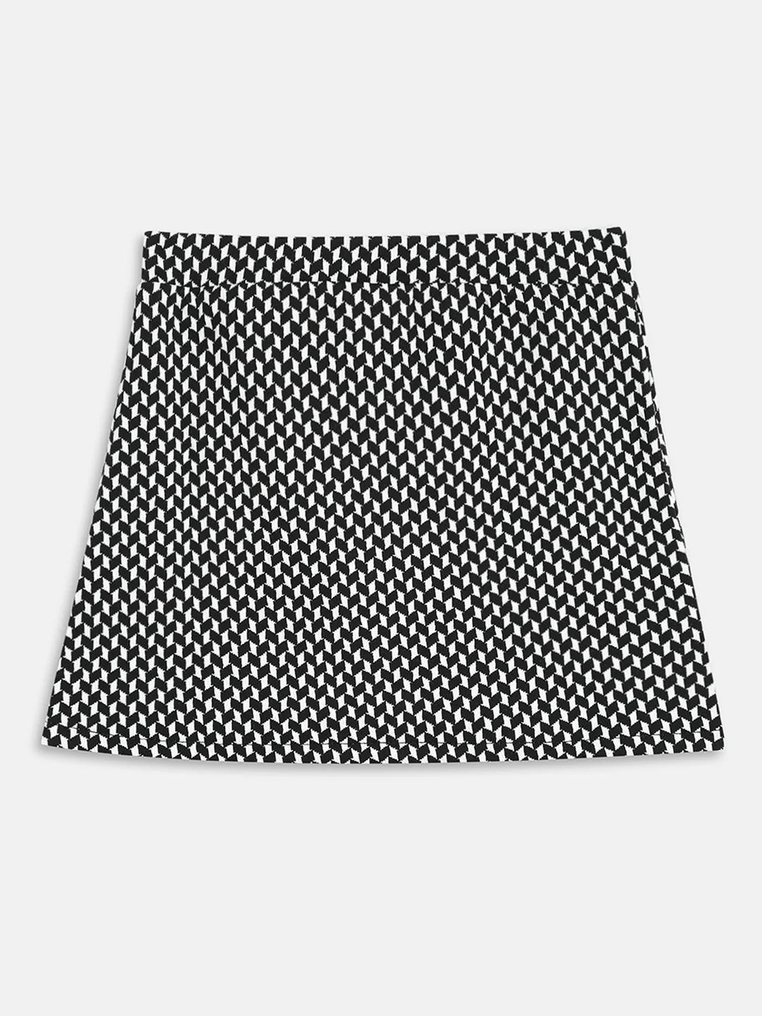 Elle Kids Girls Multi Checked A Line Skirt - Image 2