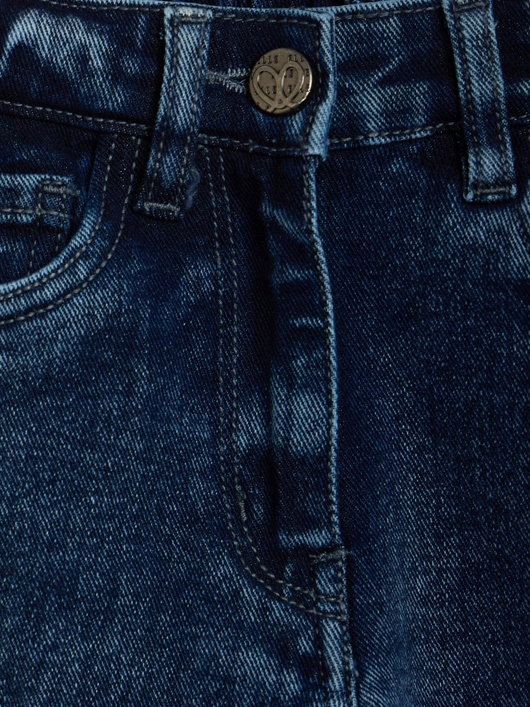 Elle Kids Blue Slim Fit Denim Jeans - Image 3