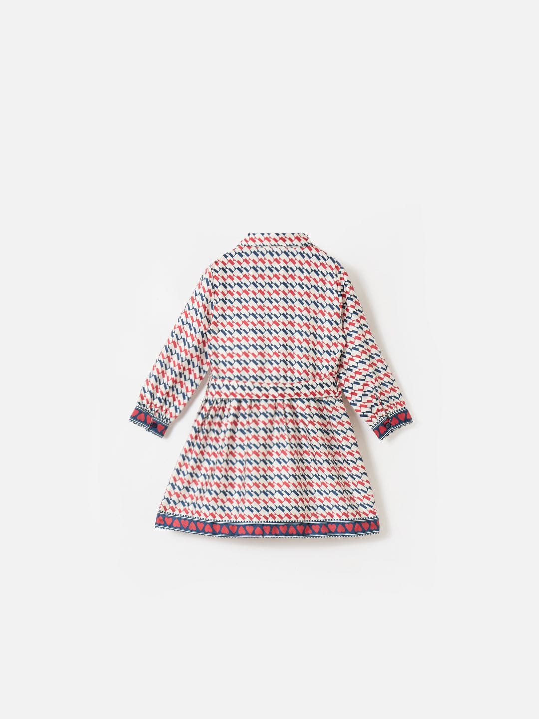 Elle Kids Multi Aop Collar Dress - Image 2