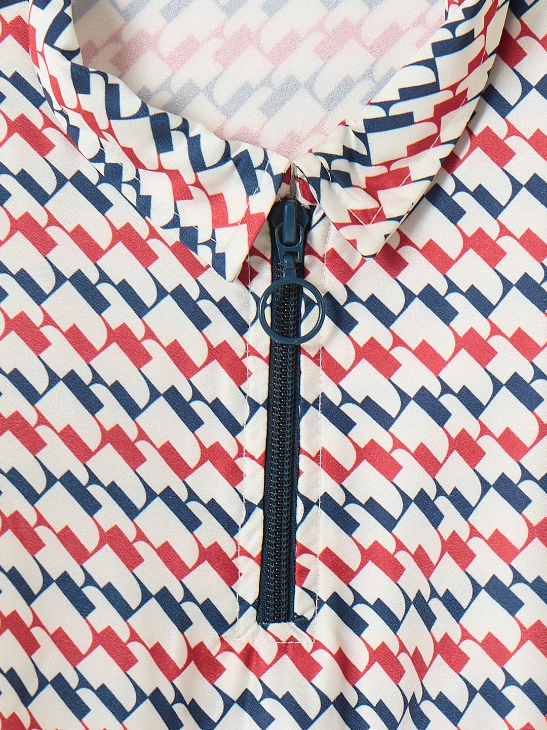 Elle Kids Multi Aop Collar Dress - Image 4