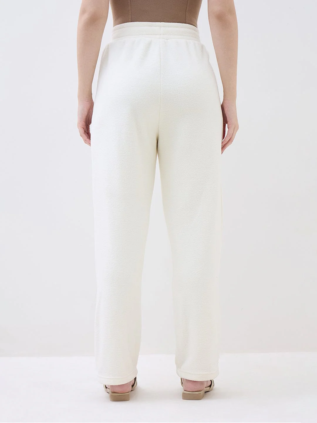 ELLE Women Off White Regular Fit Sweatpant - Image 4