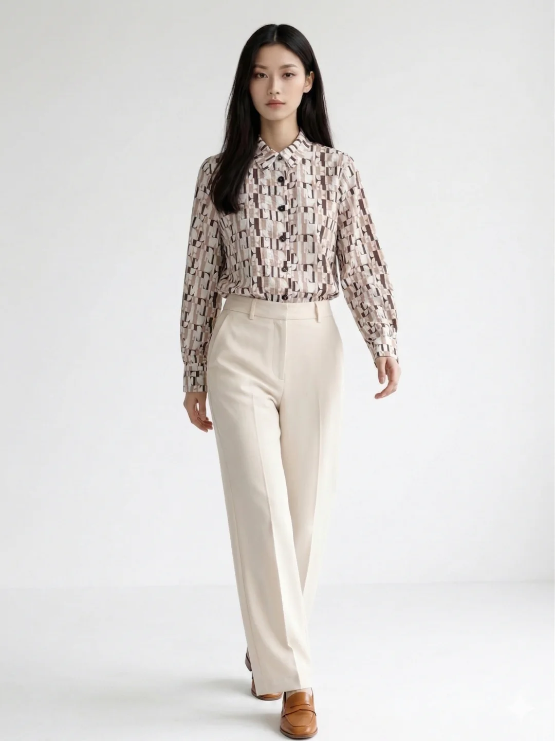 Elle Women Multi Printed Regular Fit Shirt - Image 7