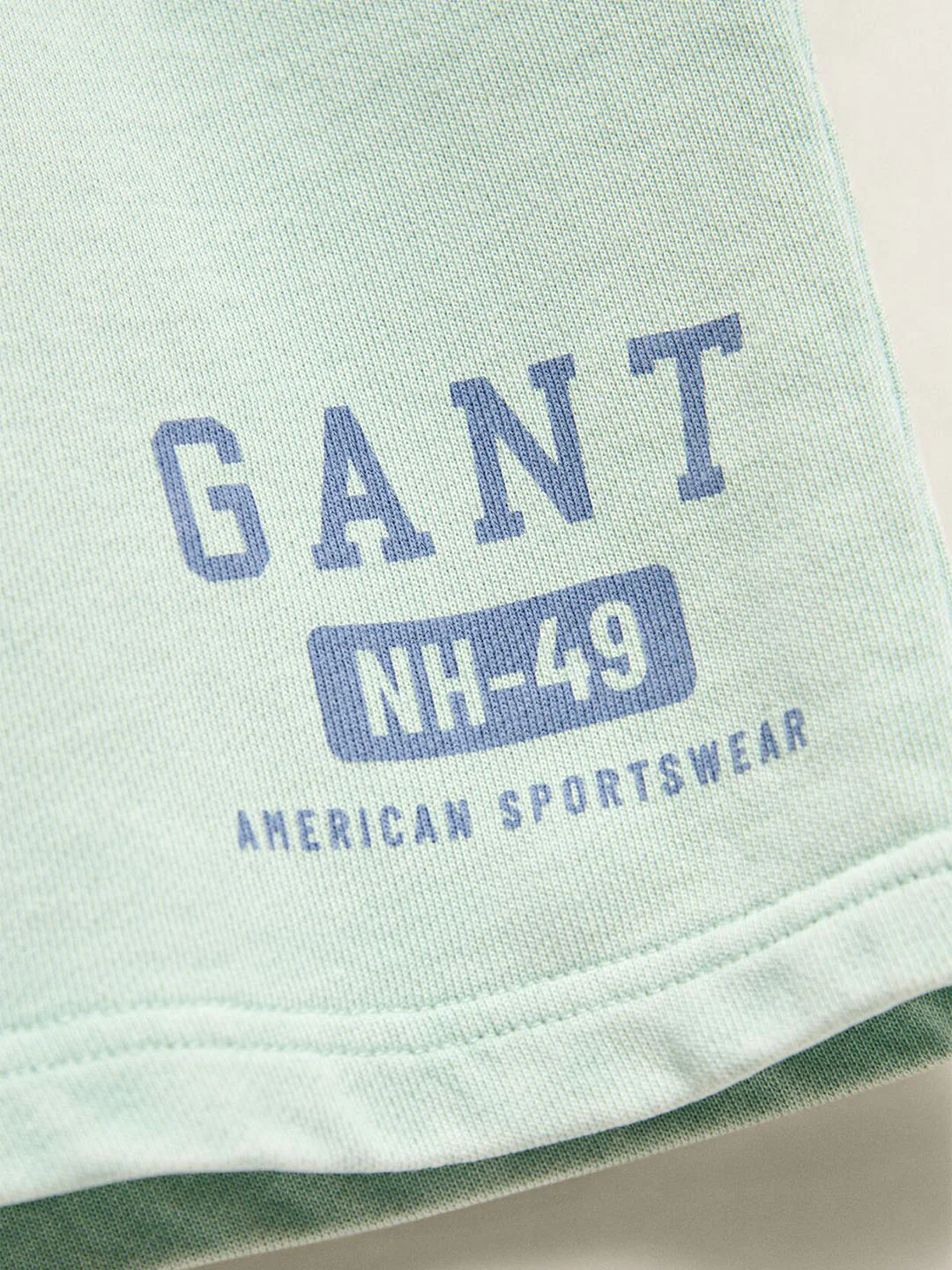 Gant Boys Green Solid Regular Fit Pure Cotton Shorts - Image 3