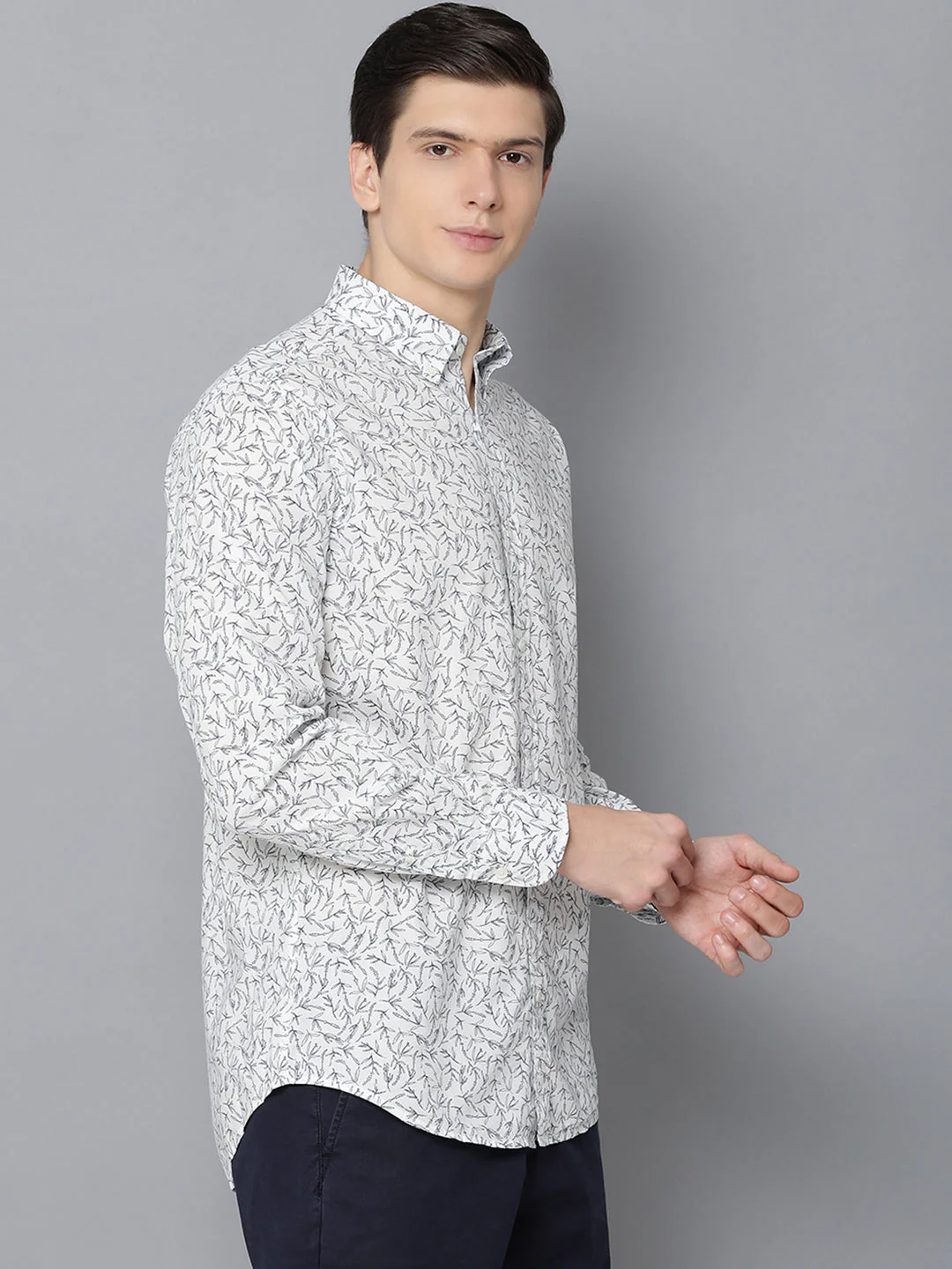 Gant White Printed Regular Fit Shirt - Image 3