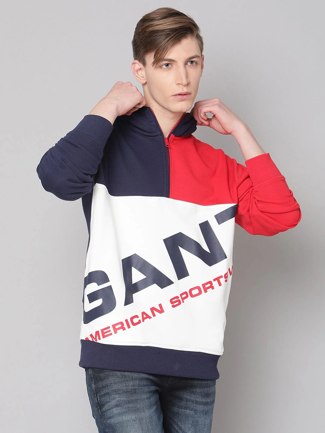 Gant Men Hooded Sweatshirt - Image 4