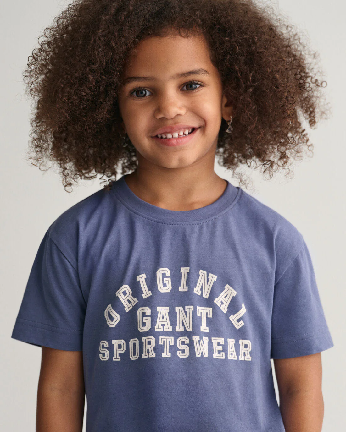Gant Kids Blue Fashion Relaxed Fit T-Shirt - Image 4
