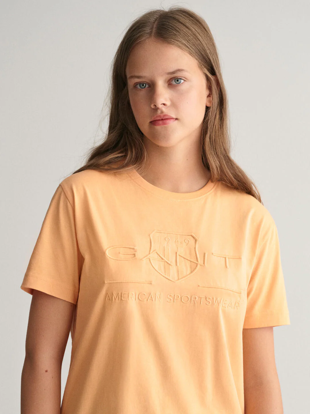 Gant Kids Orange Fashion Regular Fit T-Shirt - Image 4