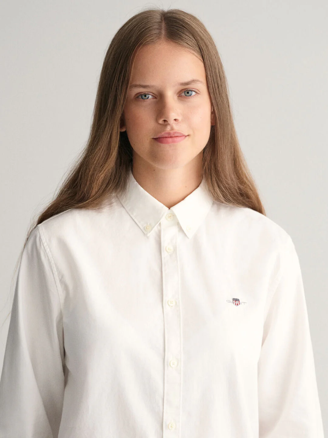 Gant Kids White Fashion Regular Fit Shirt - Image 6