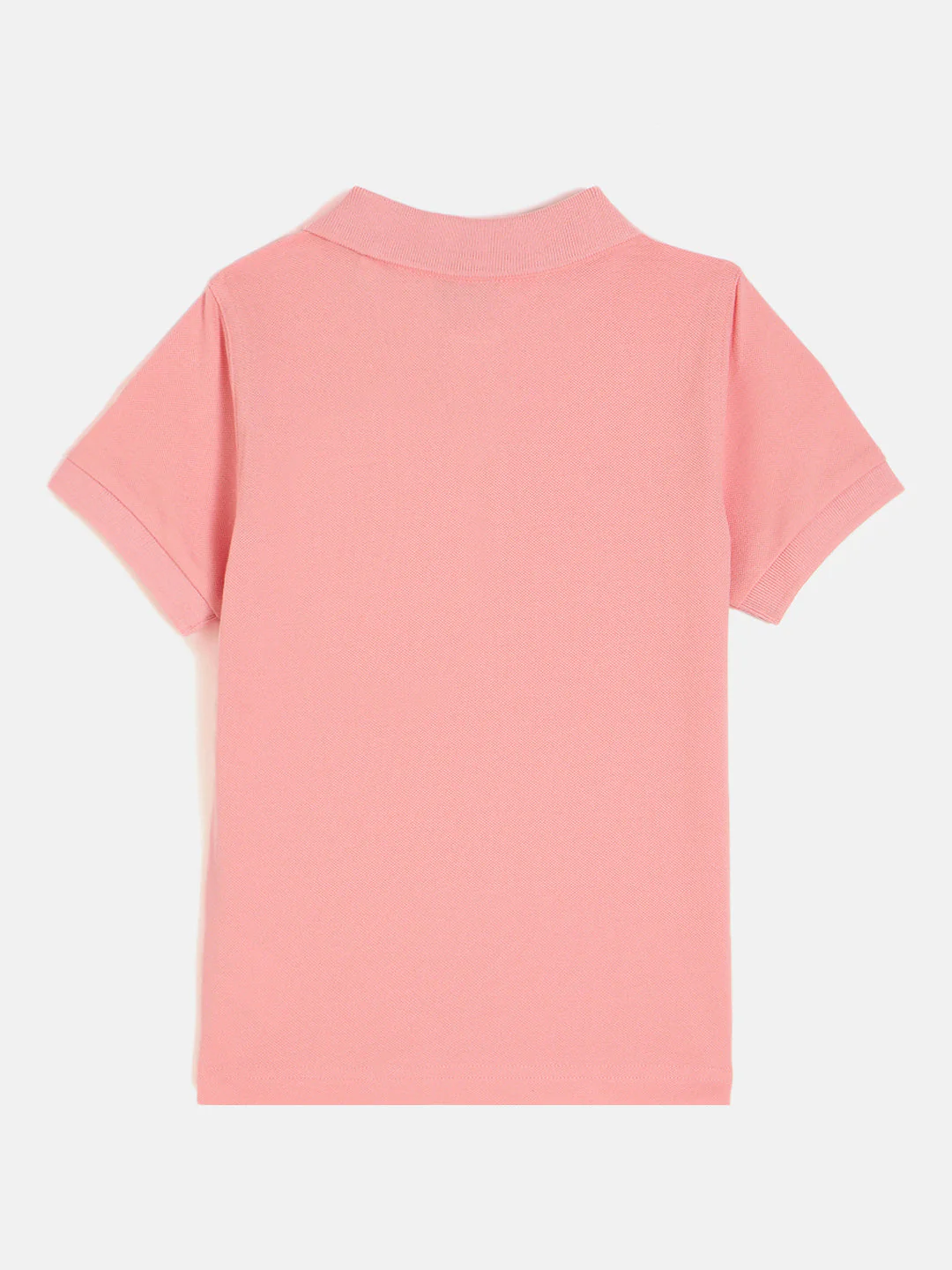 Gant Boys Pink Short Sleeves Polo Tshirt - Image 2