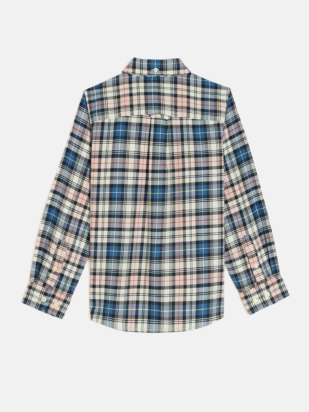 Gant Boys Multicolor Button Down Collar Full Sleeves Shirt - Image 2