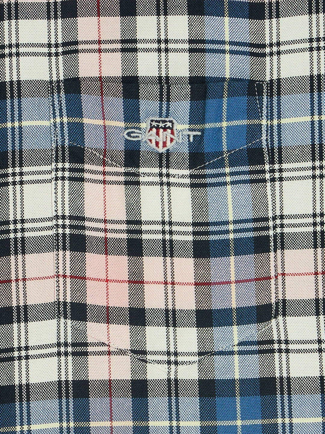 Gant Boys Multicolor Button Down Collar Full Sleeves Shirt - Image 4