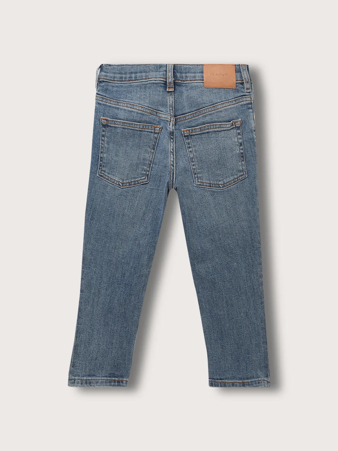 Gant Boys Slim Fit Light Fade Clean Look Jeans - Image 2