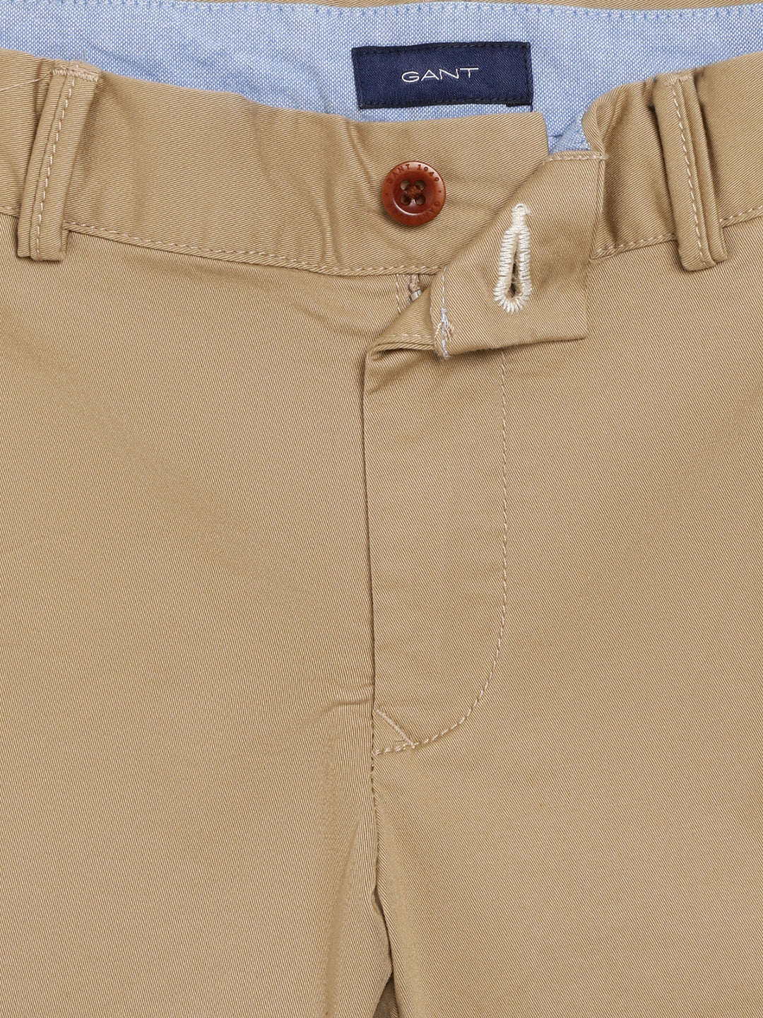 Gant Boys Khaki Cotton Trouser - Image 3