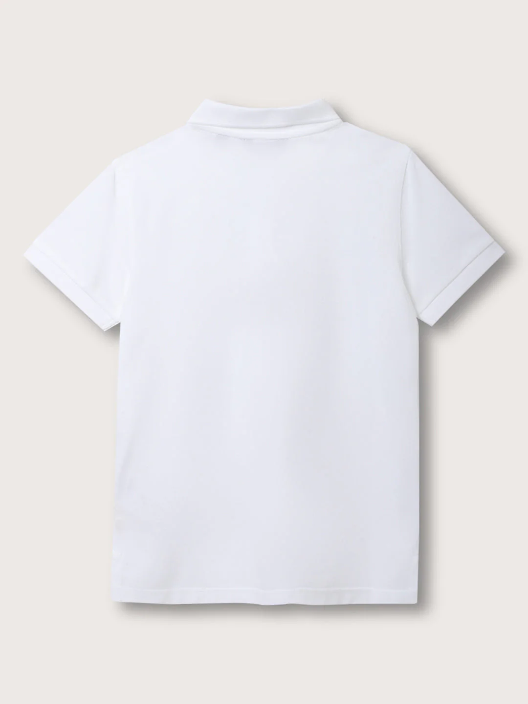 Gant Kids White Regular Fit Polo Tshirt - Image 2