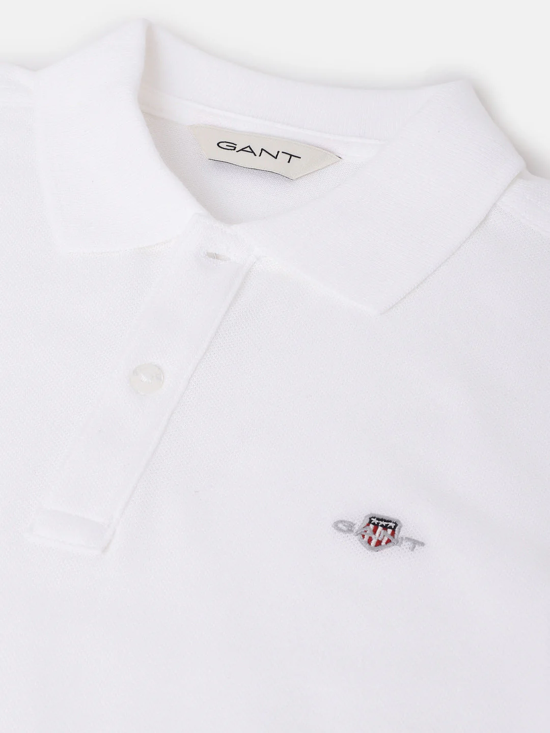 Gant Kids White Regular Fit Tshirt - Image 3