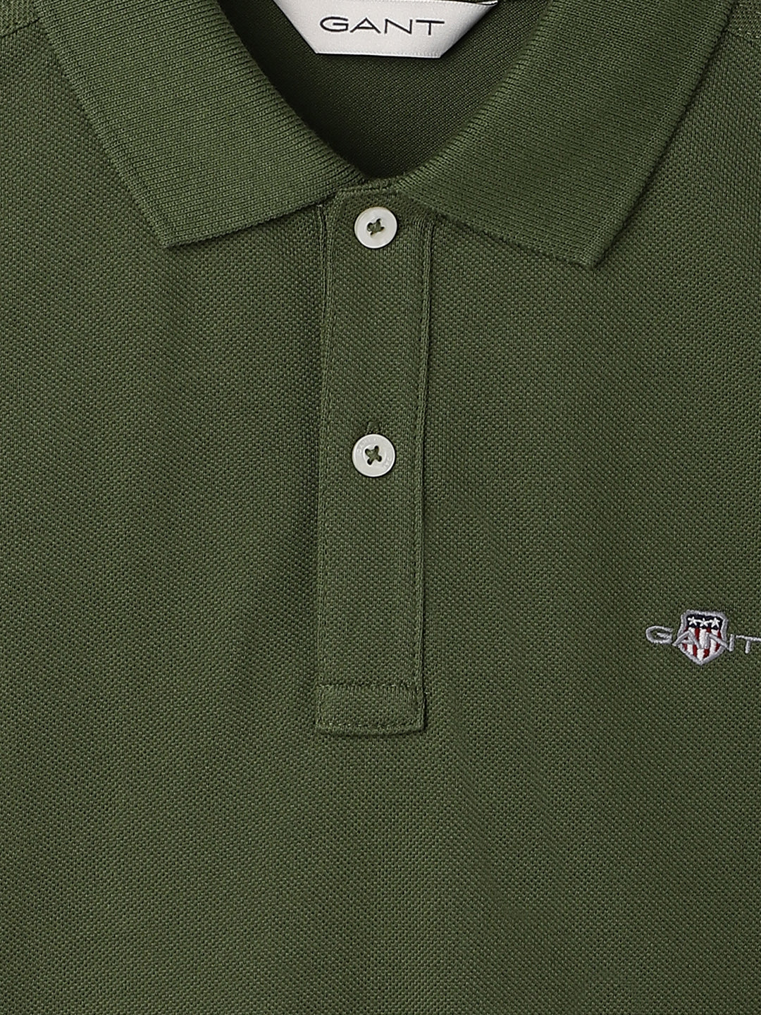 Gant Kids Olive Regular Fit Tshirt - Image 4