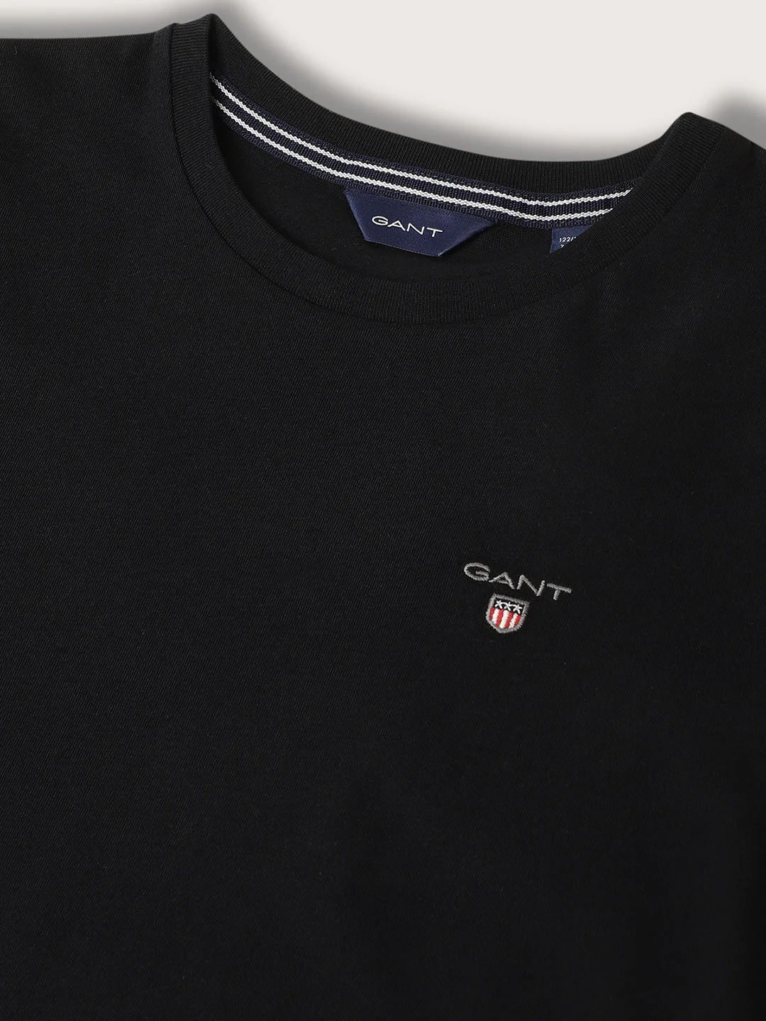 Gant Kids Black Regular Fit T-Shirt - Image 3