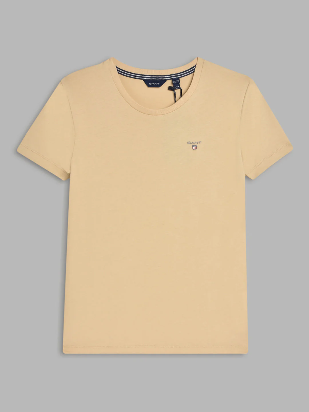 Gant Kids Beige Regular Fit T-Shirt