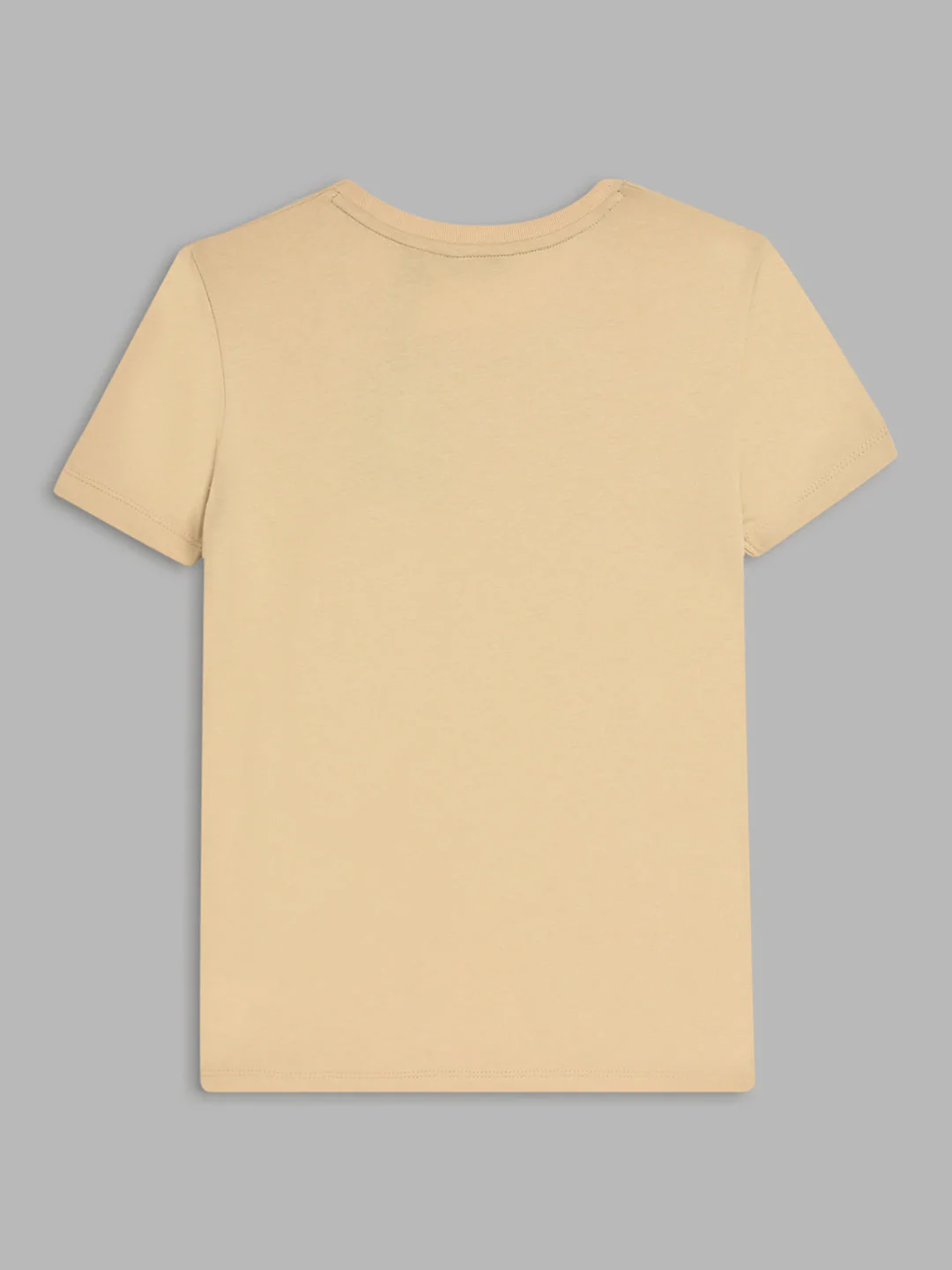 Gant Kids Beige Regular Fit T-Shirt - Image 2