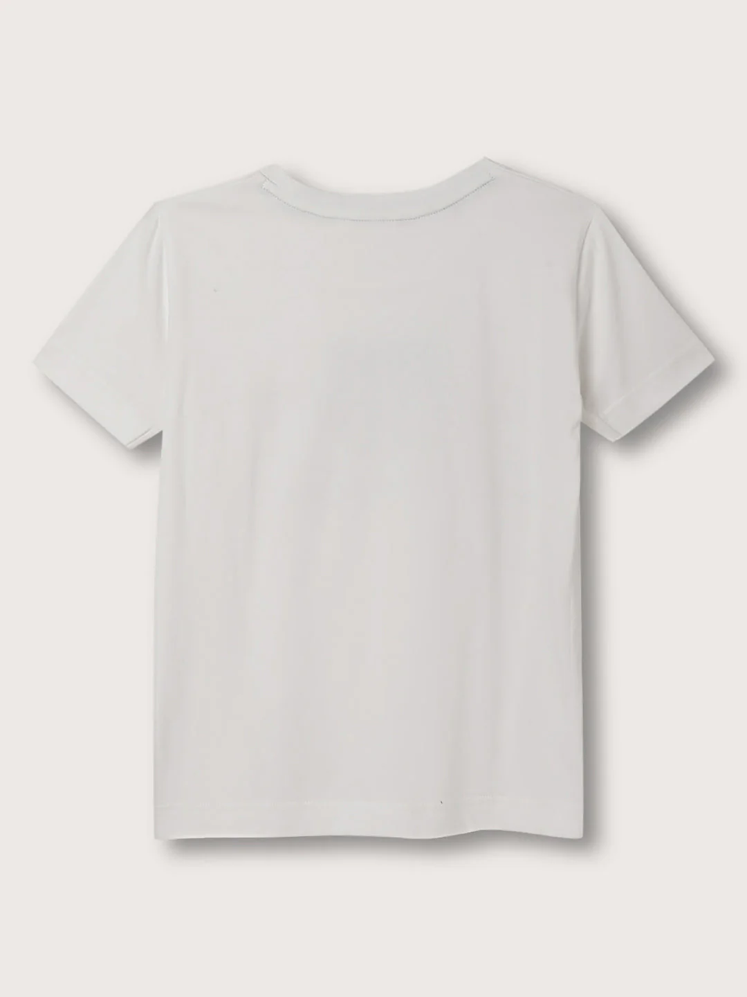 Gant Kids White Logo Regular Fit T-Shirt - Image 2