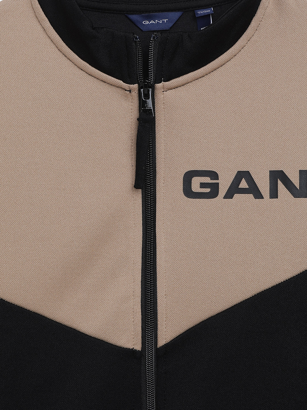 Gant Boys Black Colourblocked Cotton Sweatshirt - Image 3