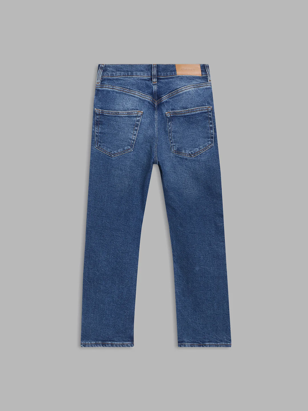 Gant Boys Comfort Relaxed Fit Light Fade Cotton Jeans - Image 2
