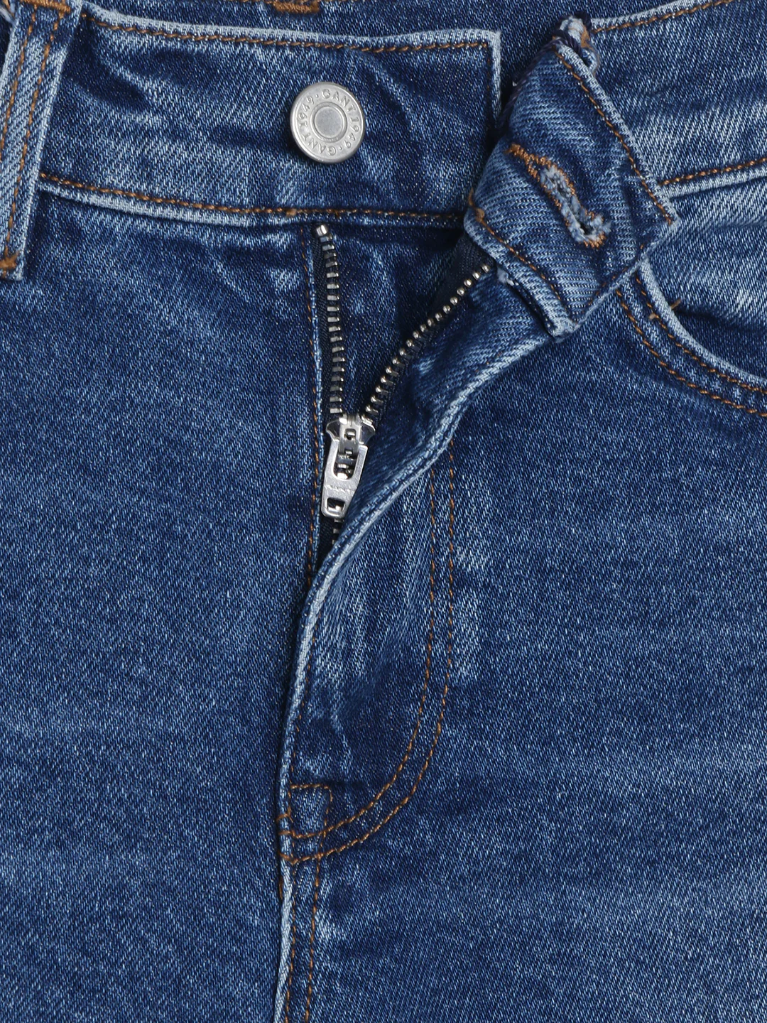 Gant Boys Comfort Relaxed Fit Light Fade Cotton Jeans - Image 3