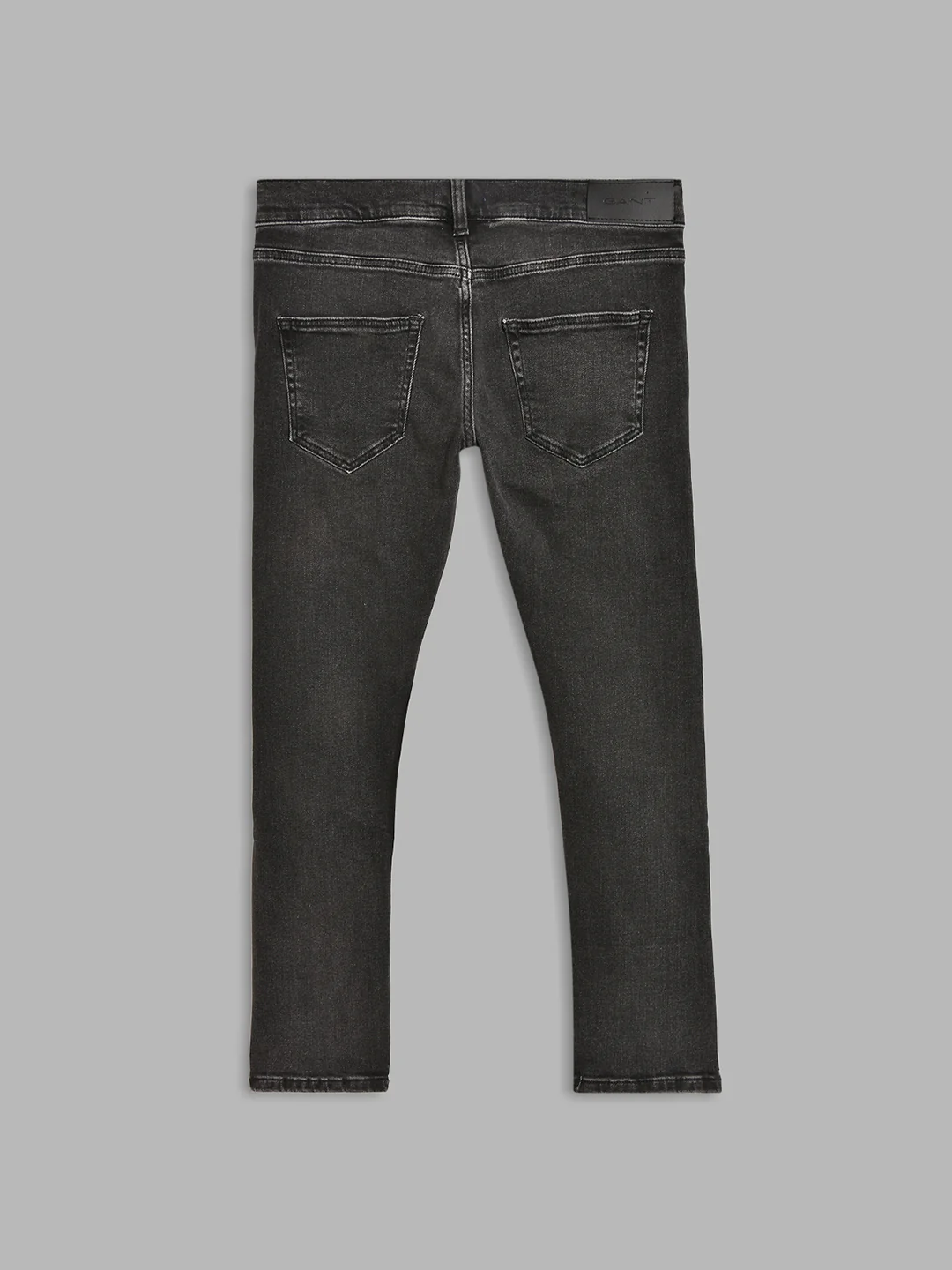 Gant Boys Black Mildly Distressed Jeans - Image 2