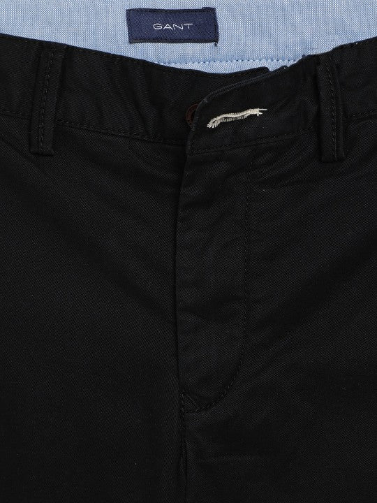 Gant Boys Black Regular Fit Cotton Shorts - Image 3