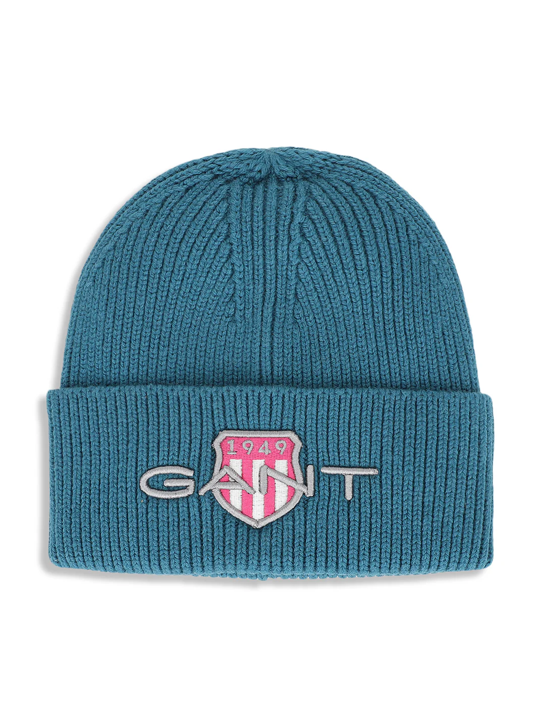 Gant Boys Teal Solid Beanie Caps