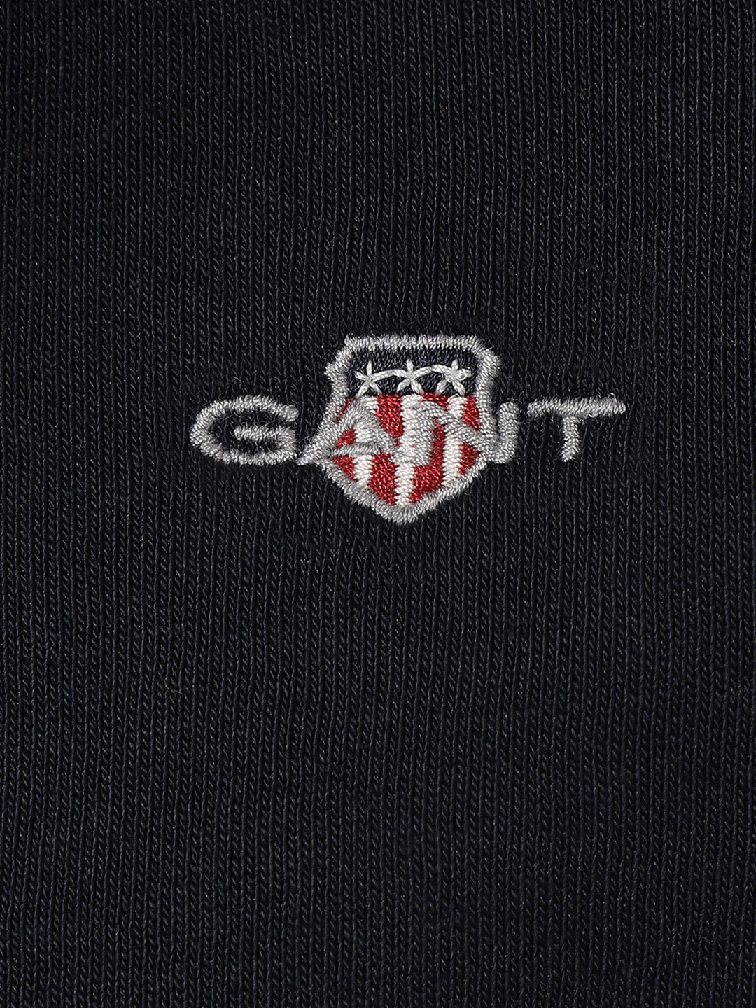 Gant Kids Blue Solid Hooded Full Sleeves Front-open Sweatshirt - Image 6