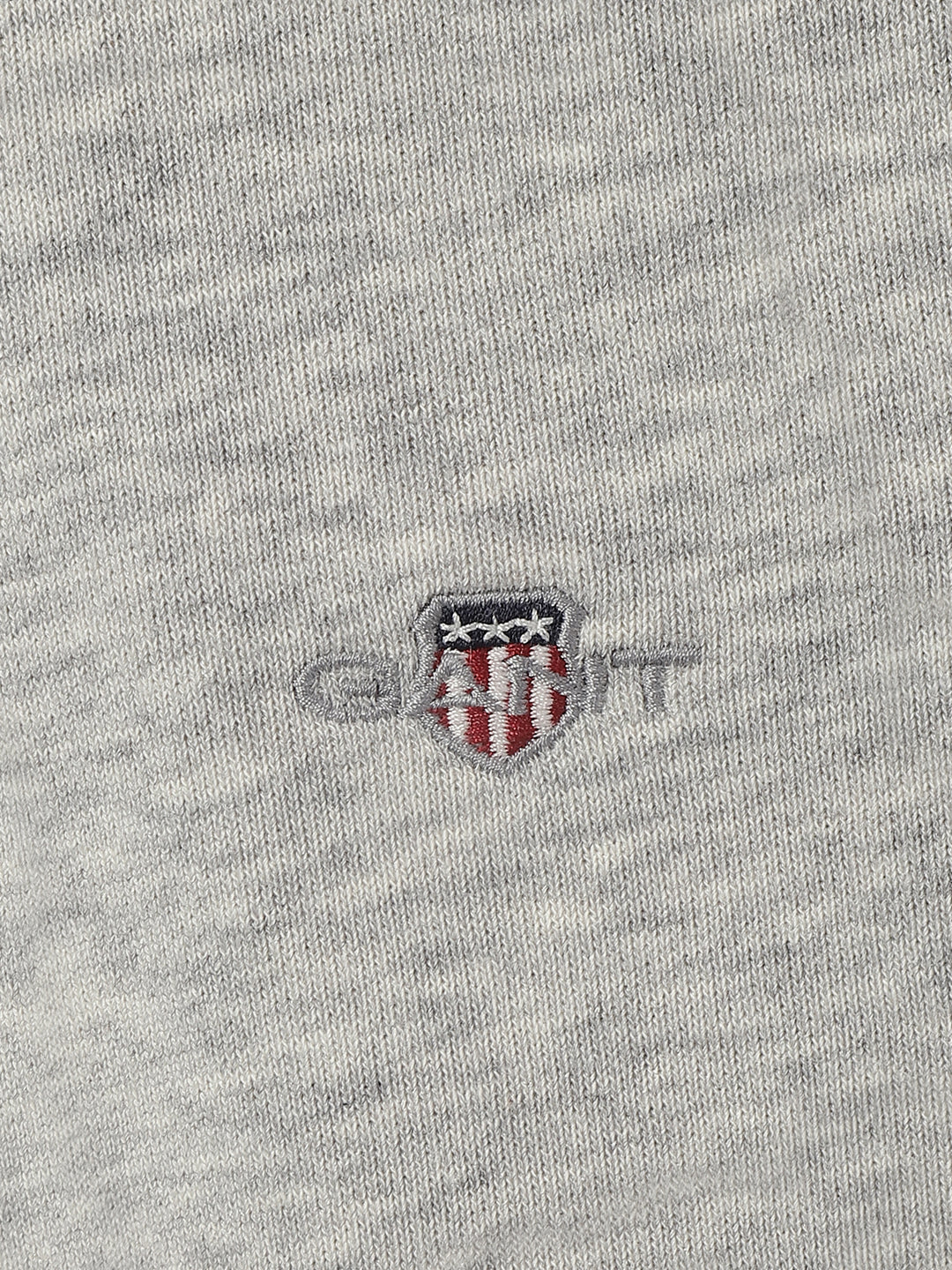 Gant Kids Grey Solid High Neck Full Sleeves Pullover Style Sweatshirt - Image 3
