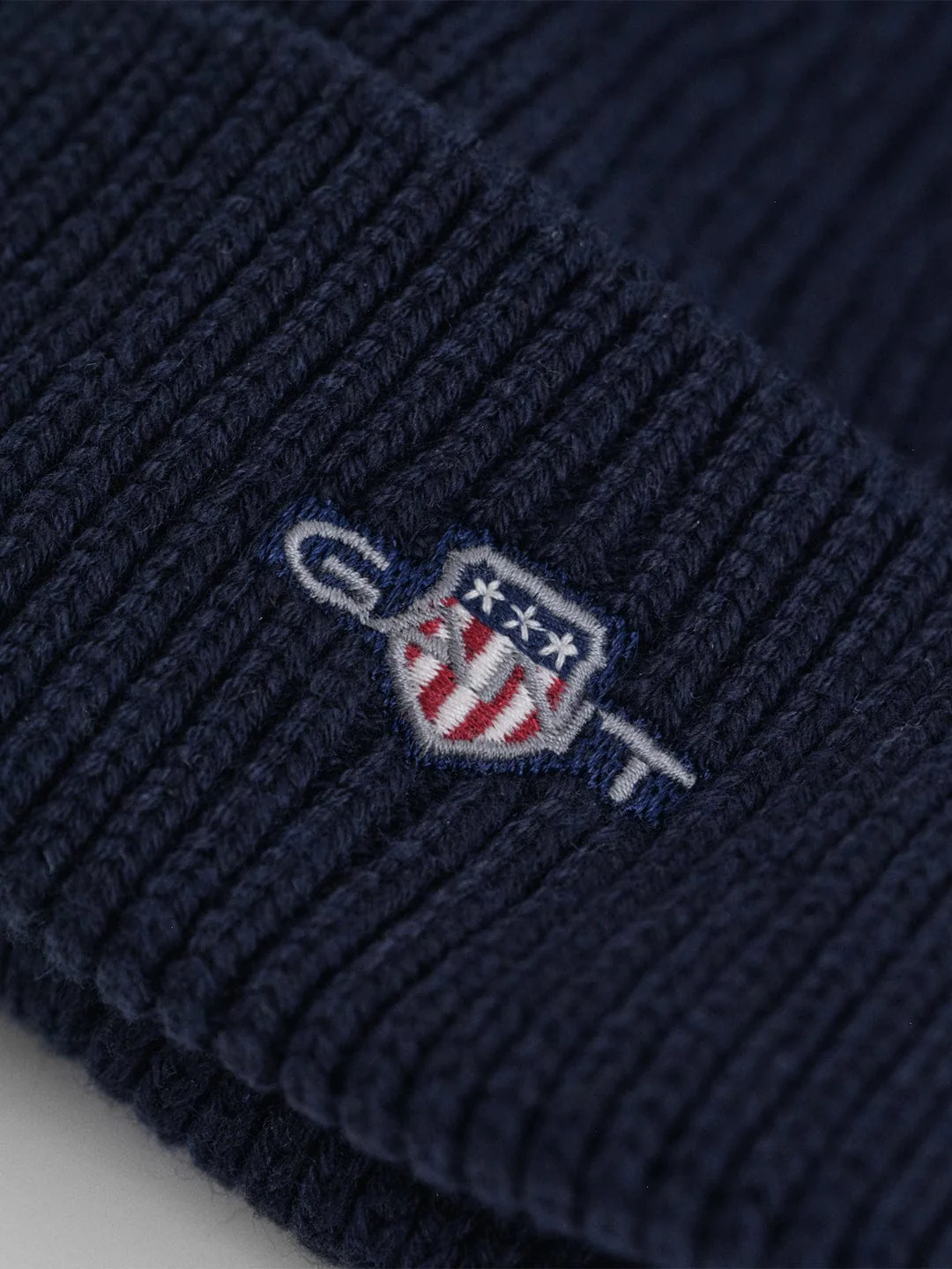 Gant Boys Blue Solid Beanies - Image 2