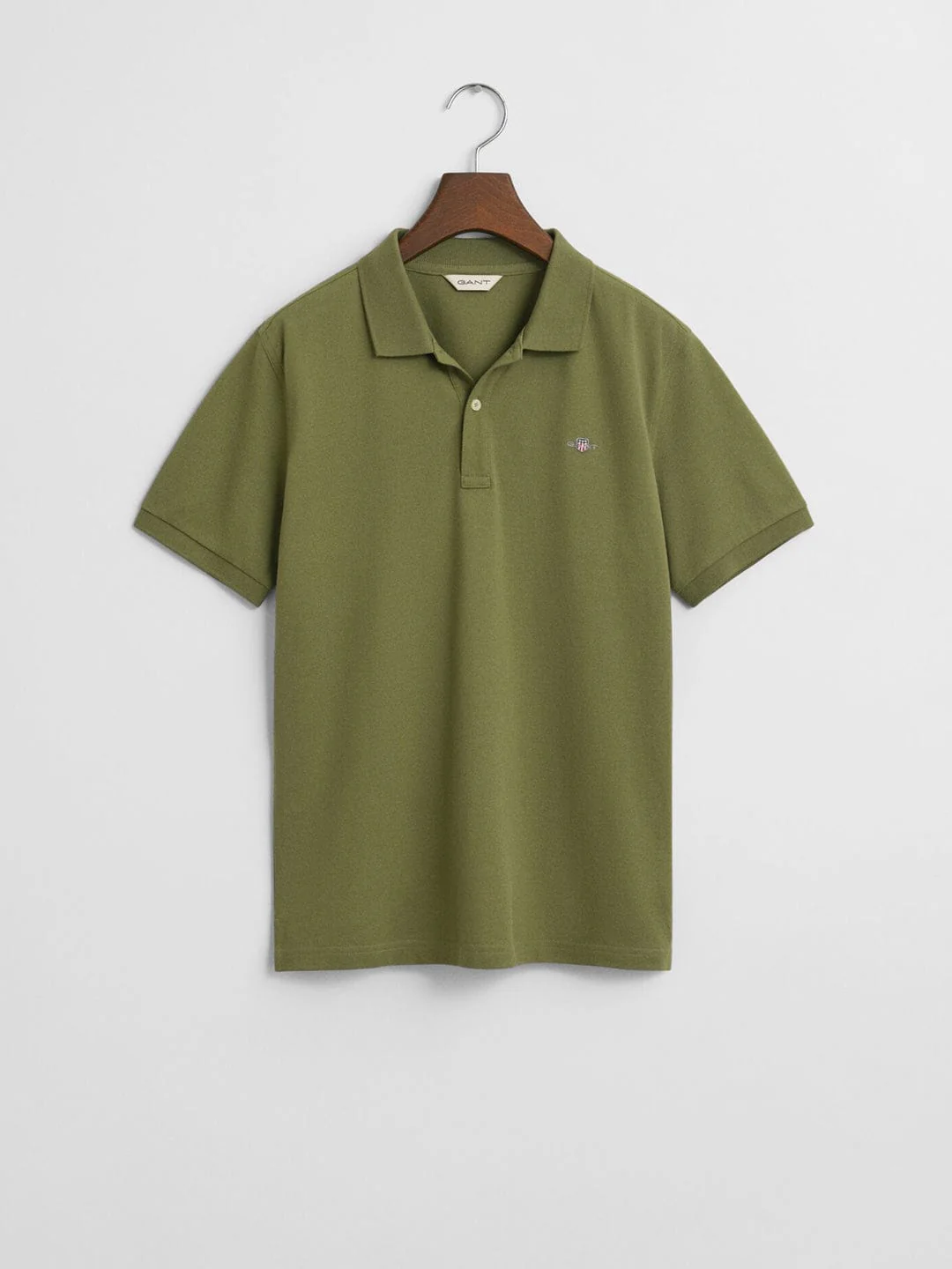 Gant Boys Green Solid Polo Tshirt - Image 3