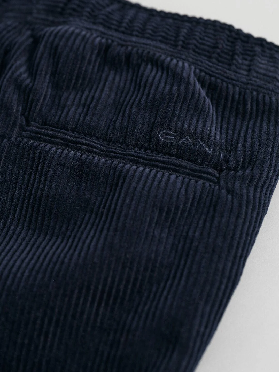Gant Boys Blue Regular Fit Solid Trouser - Image 2