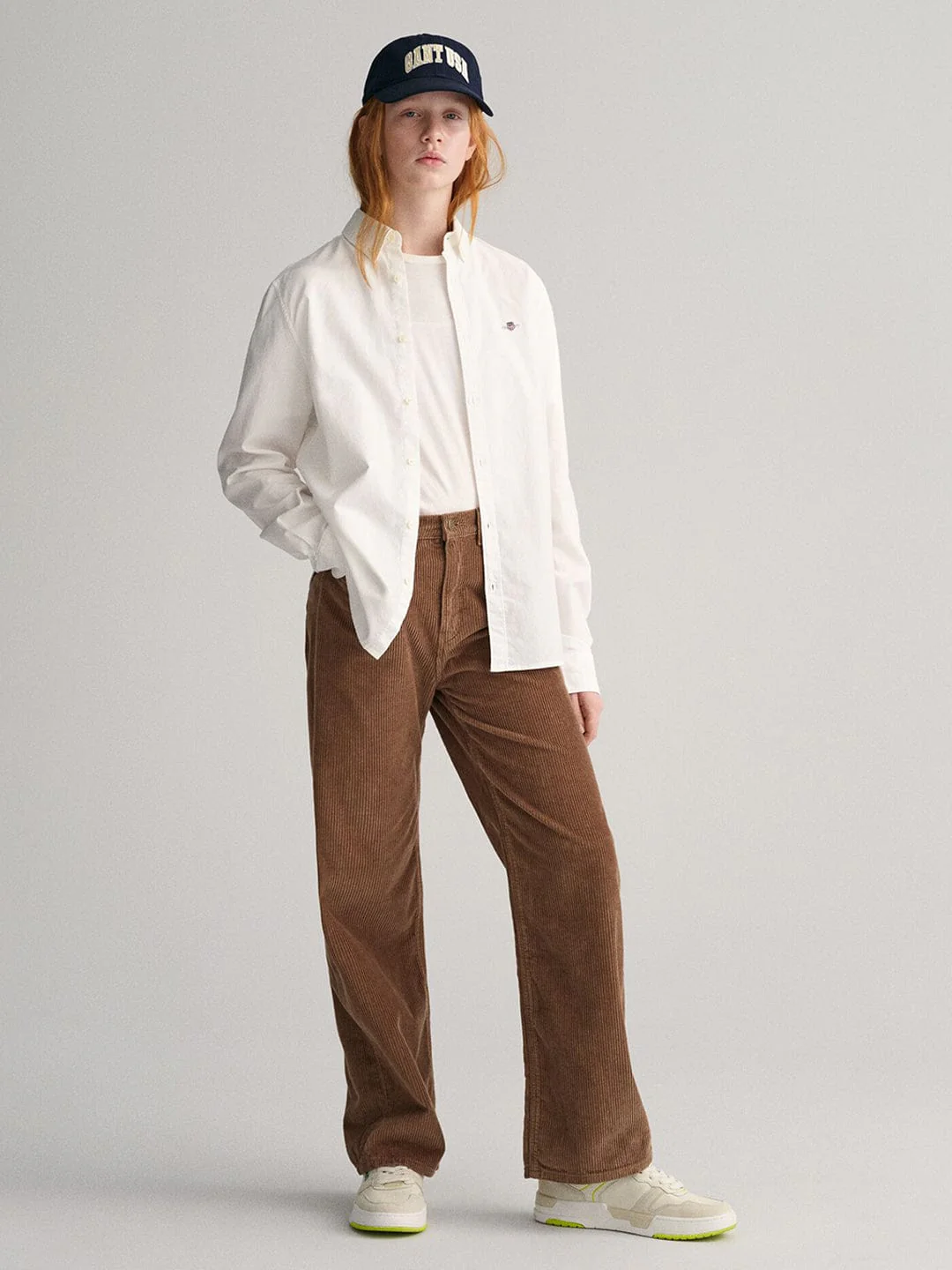 Gant Kids White Solid Collar Shirt - Image 4