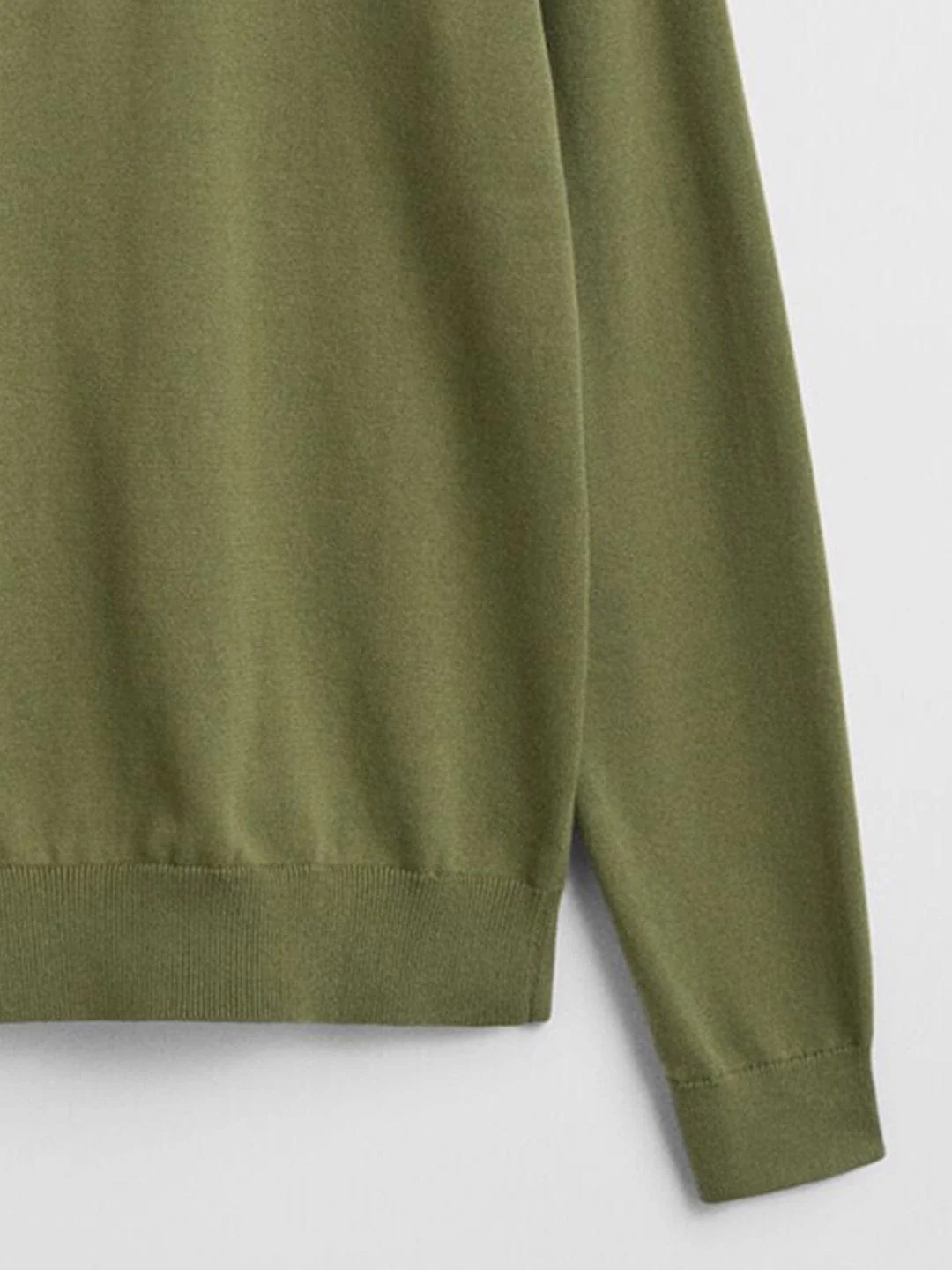 Gant Boys Green Solid Round Neck Sweatshirt - Image 8