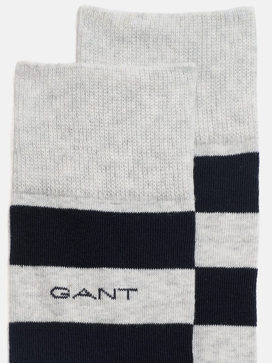 Gant Men Grey Barstripe And Solid Socks - Image 2