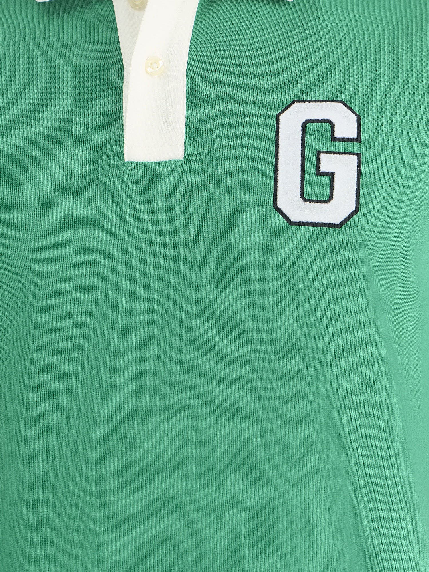 Gant Men Green Regular Fit Solid Polo Tshirt - Image 5