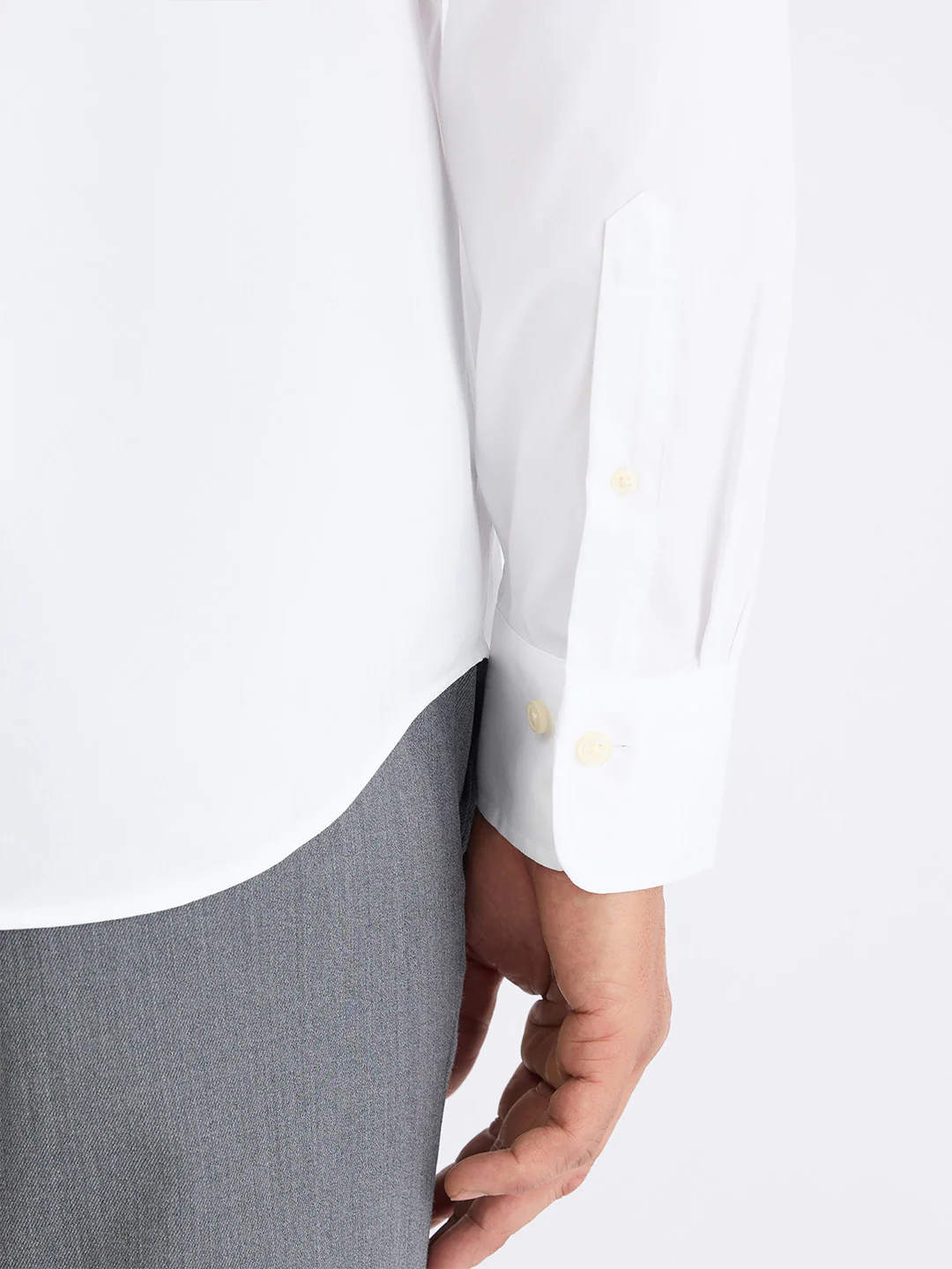 Gant Men White Solid Collar Shirt - Image 7